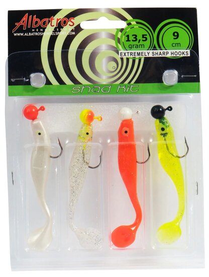 Albatros 4 delige Shad Kit