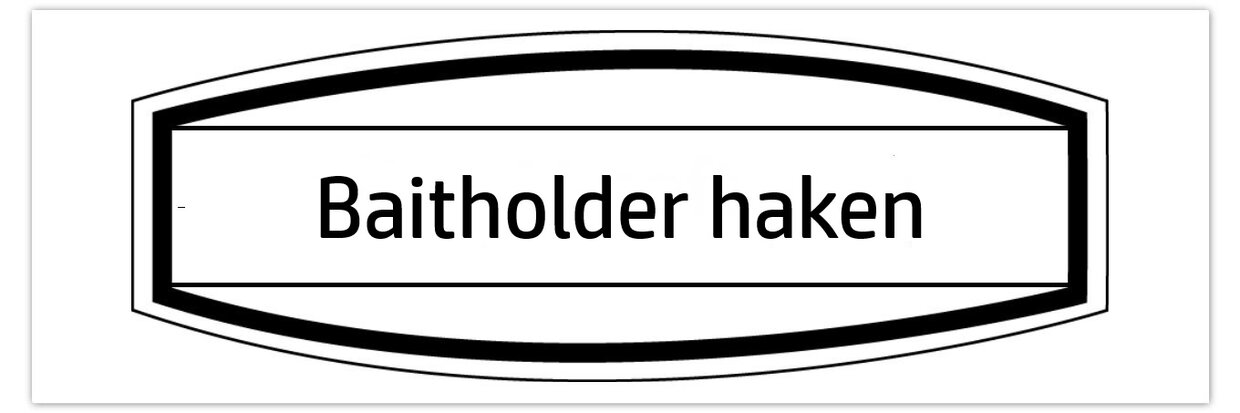 Baitholder-haken