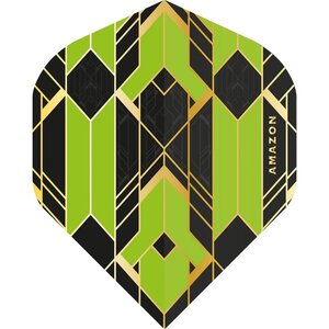 Amazon Glaze Dart Flights - No2 - Std - Green