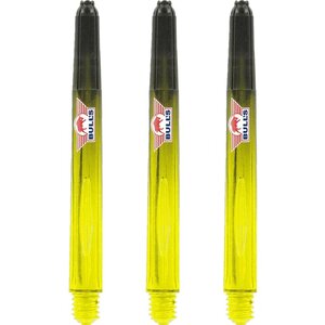 BULLS AIRSTRIPER DART SHAFTS MEDIUM - POLYCARBONATE - YELLOW