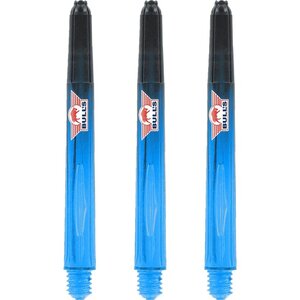 BULLS AIRSTRIPER DART SHAFTS MEDIUM - POLYCARBONATE - BLUE