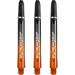 Harrows Supergrip Fusion X Shafts - Dart Shafts - Medium - Black/Orange