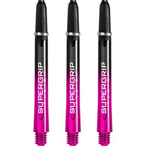 Harrows Supergrip Fusion X Shafts - Dart Shafts - Medium - Black/Pink